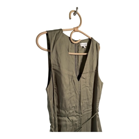 Ettitude Bamboo Sateen Jumpsuit Luxurious in Moss Sage Womens Medium NIB. $314 - Picture 11 of 14